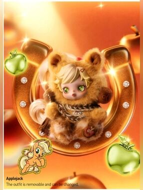 Pop Mart Skullpanda My Little Pony- Applejack